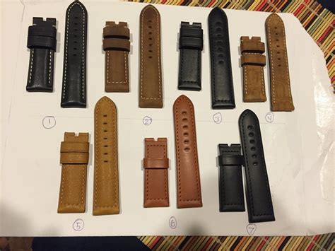 panerai standard strap length